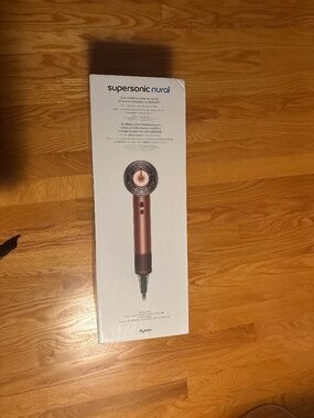 Dyson supersonic nural hair dryer special edition in amber silk